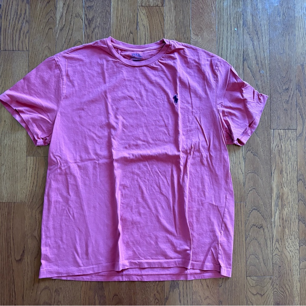 Polo by Ralph Lauren Short Sleeve Tee in Dusty Red